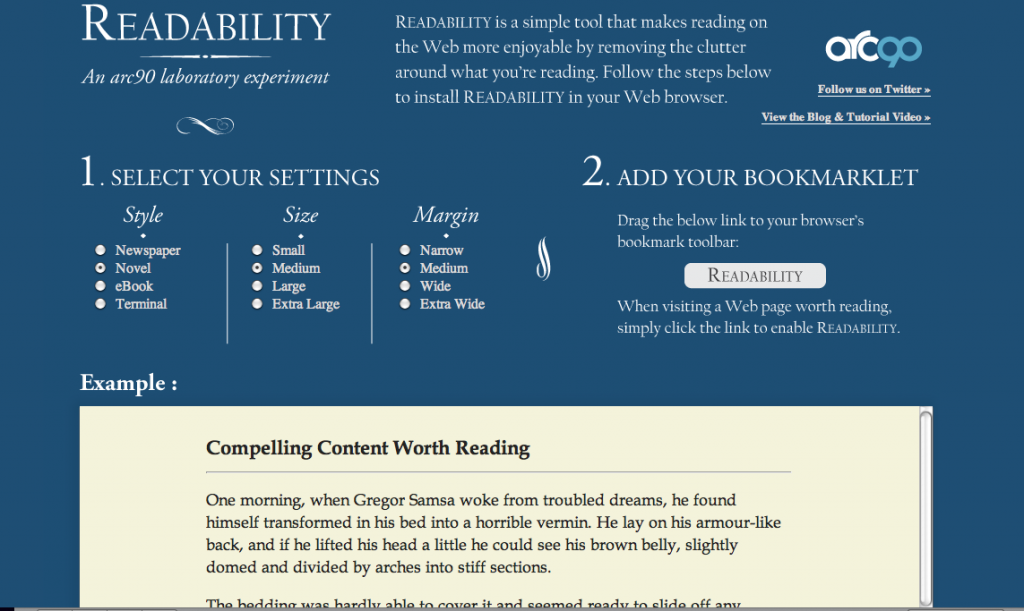 readability